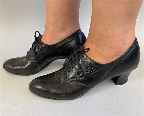 vintage oxford heels